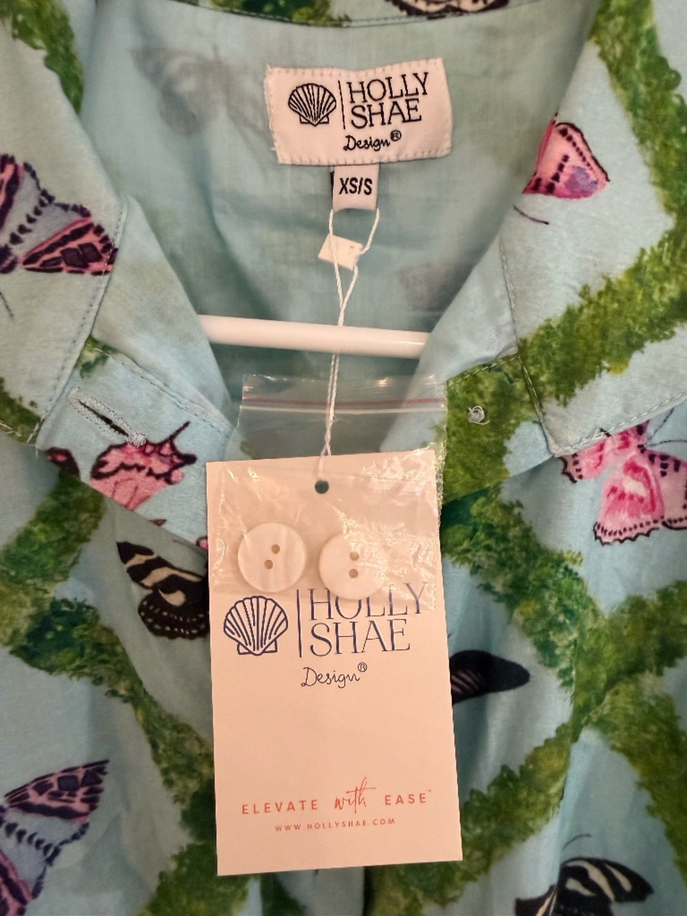 Holly Shae Boxwood Butterfly Catherine Dress NWT - Picture 2 of 5